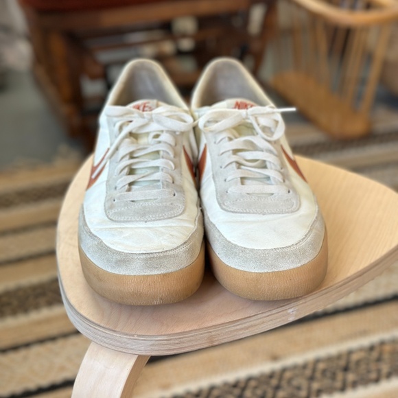 Nike Killshot 2 Leather Sail Desert Orange Gum Sole Sneakers - Picture 10 of 11